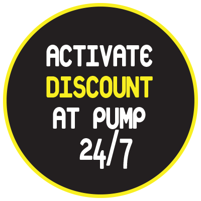 Activate Discount at Pump logo